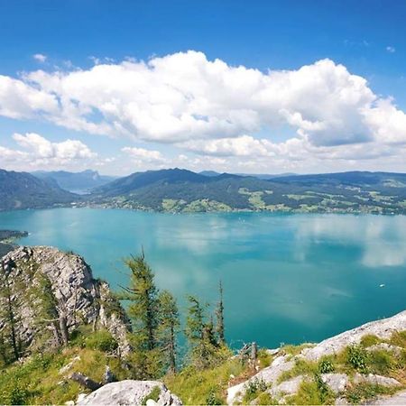 Fewo Atterseeperle - 80M2 Mit See- Und Gebirgsblick 阿特湖畔施泰因巴赫 外观 照片