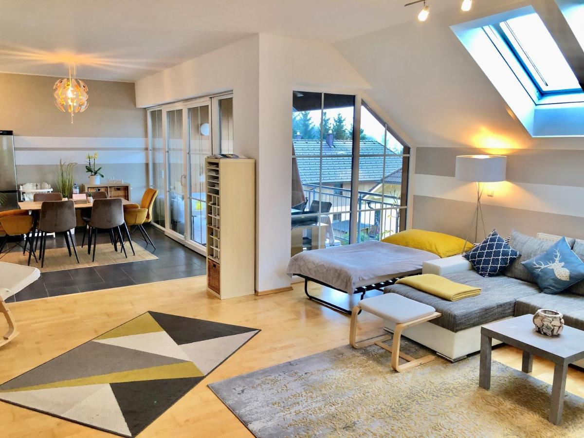 Fewo Atterseeperle - 80M2 Mit See- Und Gebirgsblick 阿特湖畔施泰因巴赫 外观 照片